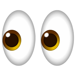 Eye icon representing virtual tour visitors viewing a business online